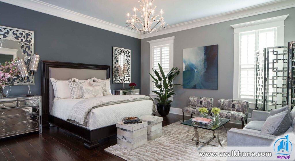 طراحی اصولی اتاق خواب مستر در معماری نوین